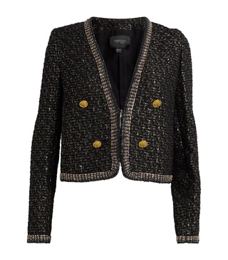 Tweed Sequinned Blazer