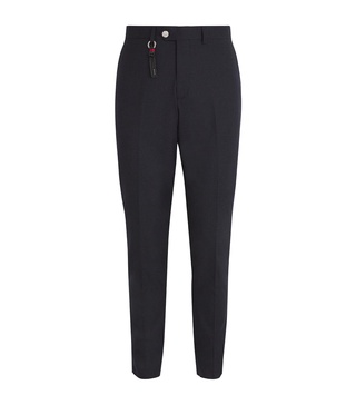 Cashmere-Blend Tailored Trousers