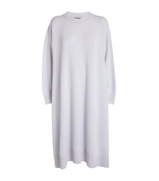 Cashmere A-Line Sweater Dress