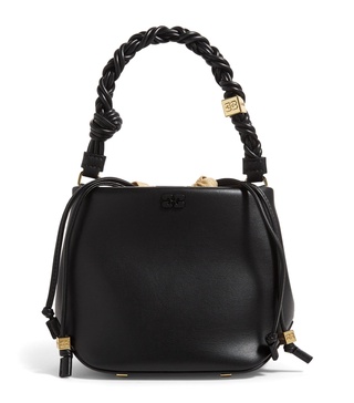 Leather Bou Bucket Bag