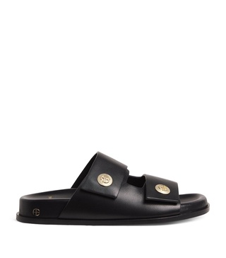 Leather Ella Slides