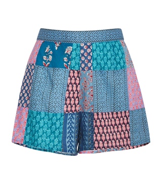 Cotton Patchwork Cedella Shorts