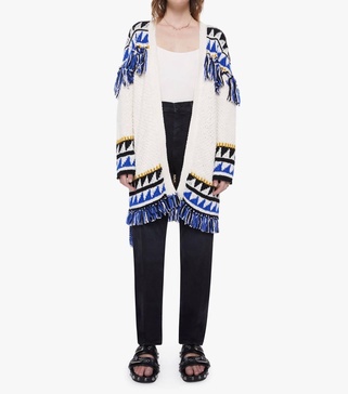 fringe cardigan in the tassel is worth the hassel