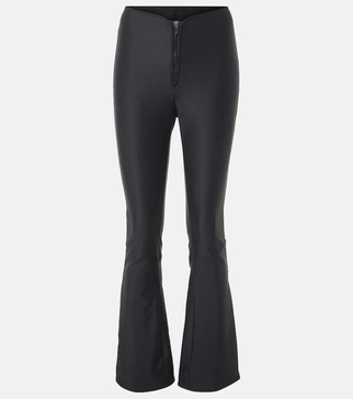 Altaire mid-rise flared leggings