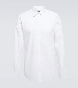 Cotton poplin shirt