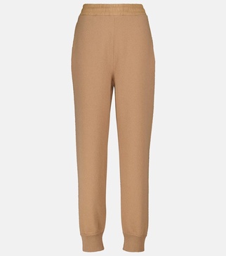 Wool and cashmere sweatpants