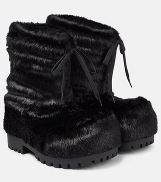 Alaska faux fur snow boots