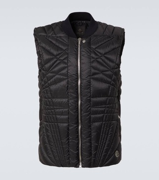 x Rick Owens Megapenta down vest