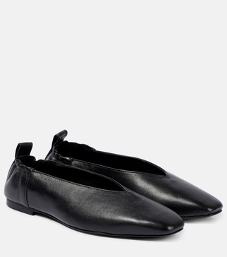 Briot leather ballet flats