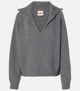 Wool and cashmere sweater