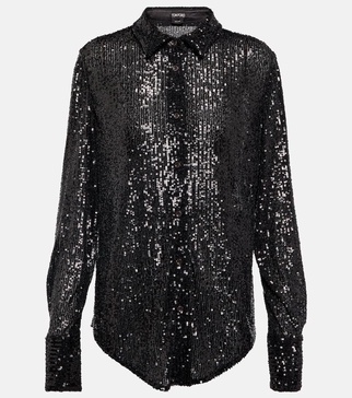 Sequined shirt