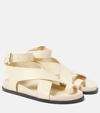 Jalen leather sandals