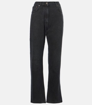 Ryley high-rise straight jeans