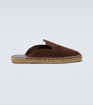 Jude suede espadrille mules