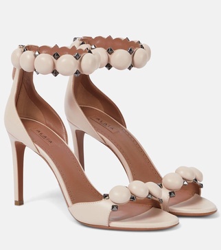 La Bombe 90 leather sandals