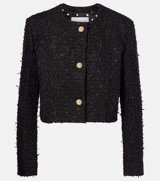 Cotton-blend tweed jacket