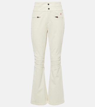 Aurora high-rise corduroy flared ski pants