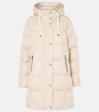 Fanja cashmere down jacket