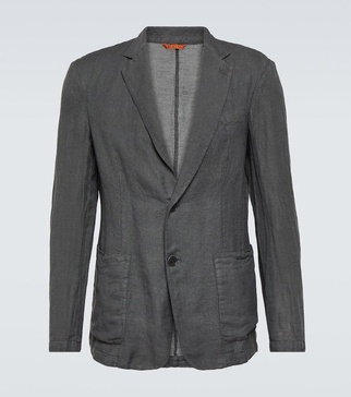 Borgo linen and cotton blazer