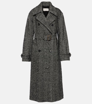 Ronas wool-blend trench coat