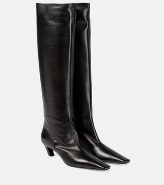 Davis leather knee-high boots