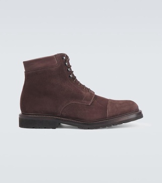 Taron II suede lace-up boots