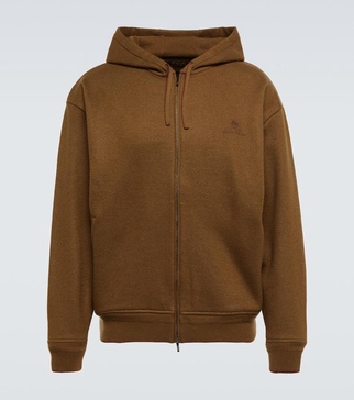 Cashmere-blend hoodie