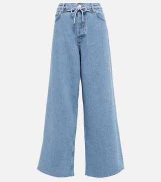 Re-Cut wide-leg jeans