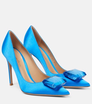 Jaipur satin pumps