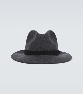 Wool felt fedora