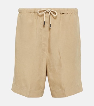 Tailored drawstring shorts