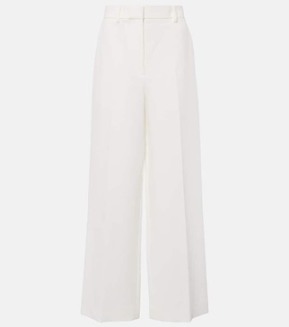 Bacall mid-rise wide-leg pants