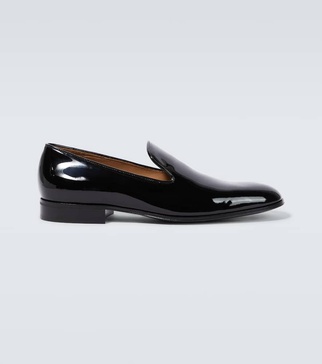 Jean patent leather loafers 