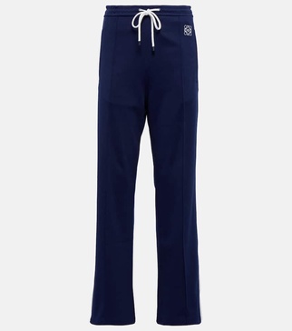 Anagram high-rise sweatpants