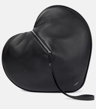 The Leather clutch heart