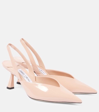 Maryanne 65 leather slingback pump