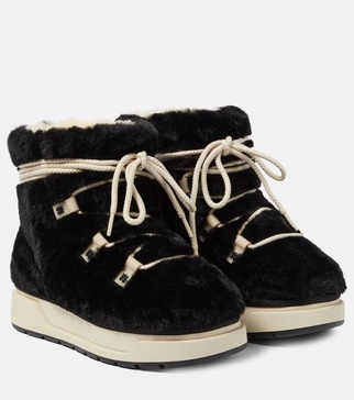 Malibu Hi faux shearling boots