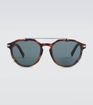 DiorBlackSuit RI round sunglasses