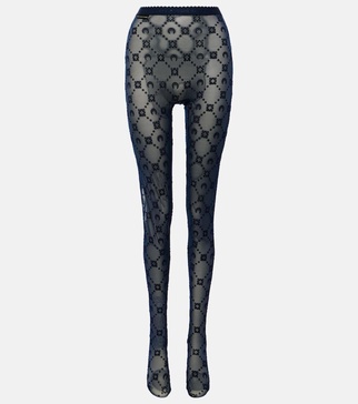 Moon mesh tights