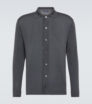 Wool Henley shirt