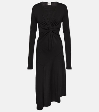 Lania jersey midi dress