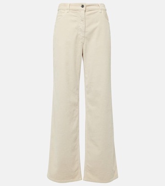 Dan cotton corduroy flared pants