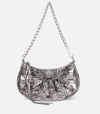 Le Cagole Mini leather shoulder bag