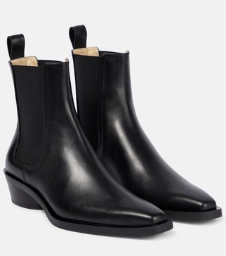 Bronco leather ankle boots