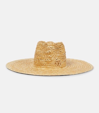 Logo straw fedora