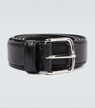 Classic leather belt