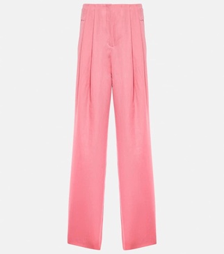 Colorful Lightness wide-leg pants