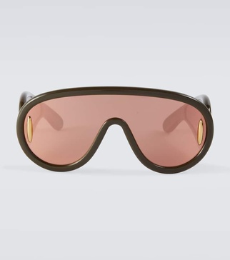 Wave shield sunglasses