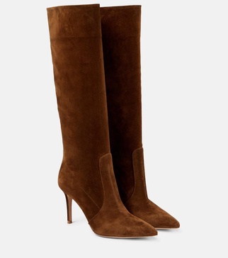 Hansen 85 suede knee-high boots