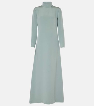 Peggie silk cady gown